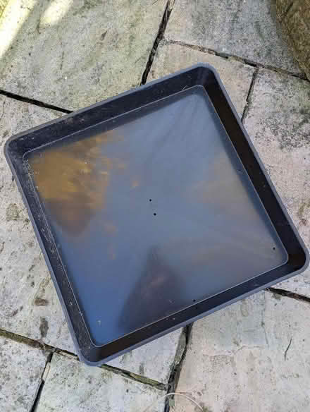Photo of free Large black tray 1mx1m (Wokingham RG41) #1