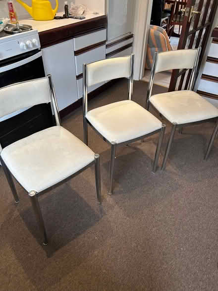 Photo of free 3 chairs (Bramhall SK7) #1