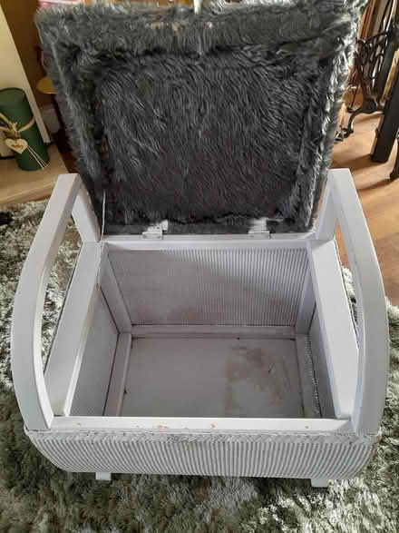 Photo of free Sprayed grey storage/washing basket (Westfield S20) #2