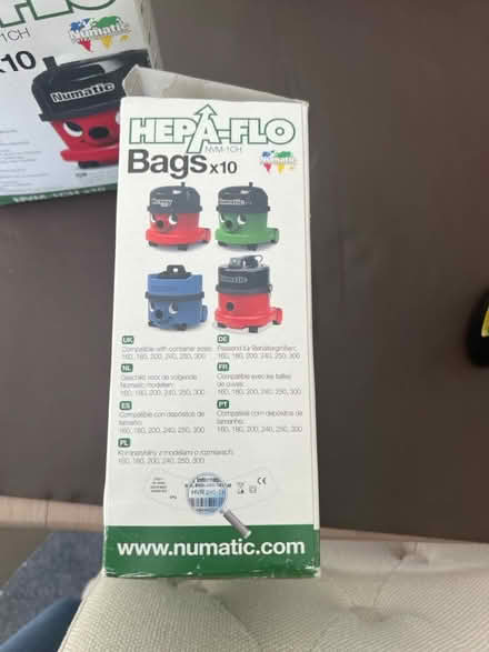 Photo of free Vacuum bags (Rugby, Brownsover CV21 1ua) #1