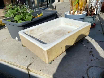Photo of free Vintage belfast butler type sink (shallow) garden planter (Epping CM16) #1