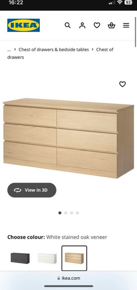 Photo of free IKEA chest of drawers (L15) #1