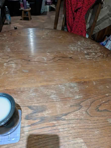 Photo of free Extendable solid oak dining table (LS13 Bramley leeds) #3