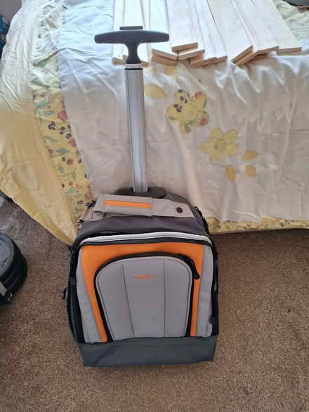 Photo of free Small suitcase on wheels (Wolverham CH65) #3