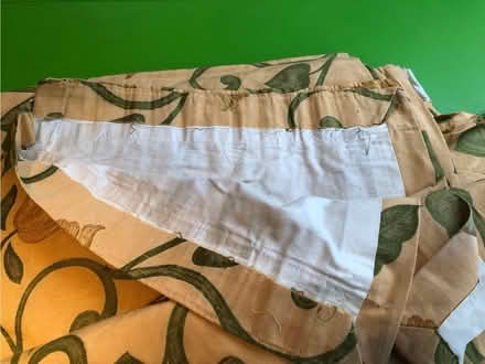 Photo of free Old curtain fabric (Bodicote OX15) #2