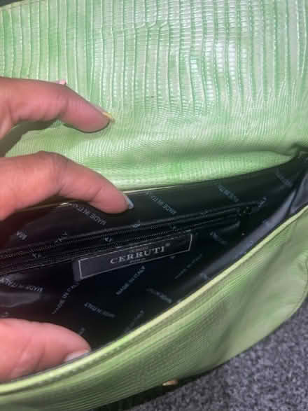 Photo of free Green shoe and bag set size 41 (Camberwell, SE5) #3
