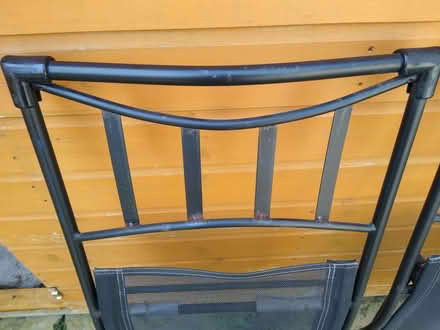Photo of free Pair of folding garden / patio chairs (Leslie KY6) #3