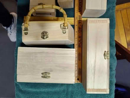 Photo of free Unfinished wood boxes (for crafts) (Saugus) #2