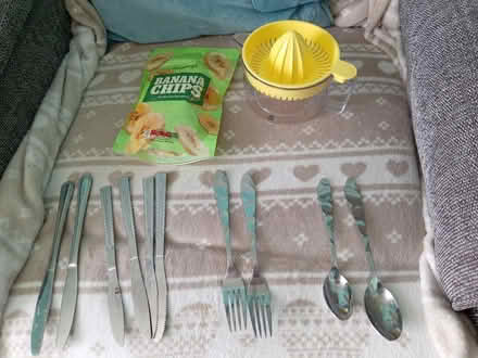 Photo of free Baking tray, banana chips, cultery.. (Maidenhead SL6) #1