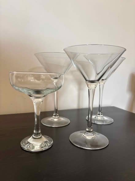 Photo of free Cocktail glasses x4 (Ruislip HA4) #1