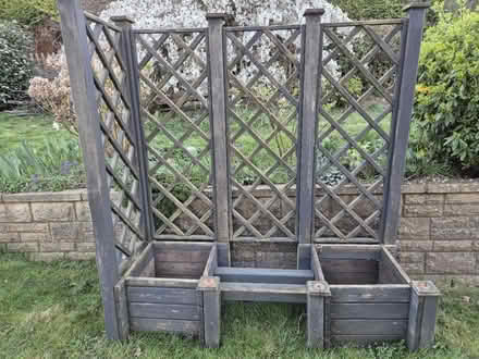 Photo of free Garden planter/trellis seat (Whiteshill, Stroud) #2