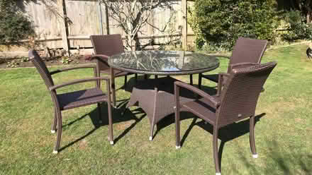 Photo of free Garden Table & 4 Chairs (New Malden, KT3) #1