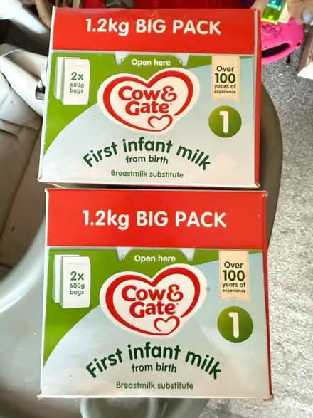 Photo of free Brand new cow and gate formula (SE5 camberwell) #1