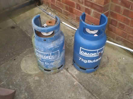 Photo of free Gas Bottles x 2 Empty (Oxton CH43) #1