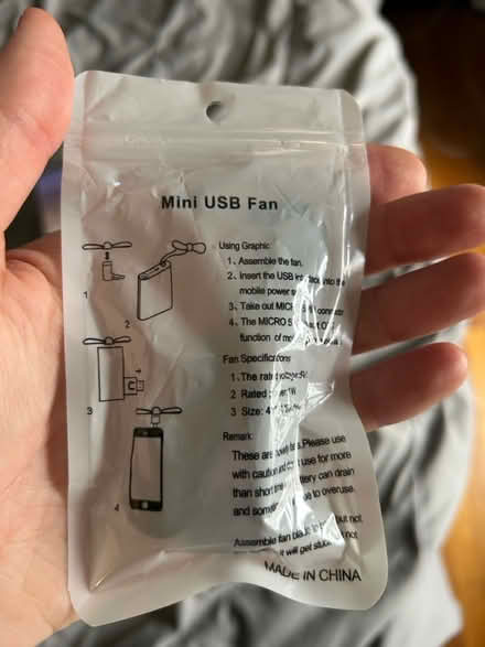 Photo of free Mini usb fan (New Hyde Park) #2