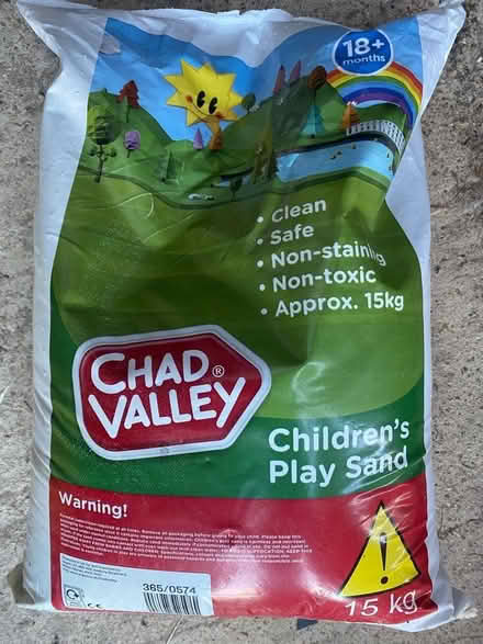Photo of free Bag of sand for children’s sand pit (Northfield B31) #1