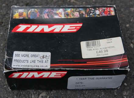 Photo of free Clip-in Pedals (TIME system) and shoes (size 10) (Priestwood RG42) #2