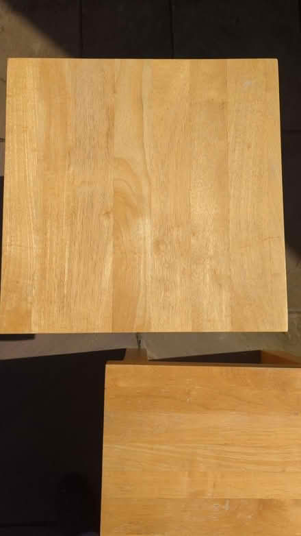 Photo of free Solid pine side tables (Legbourne, Louth) #3