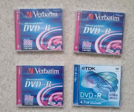 Photo of free Collection of DVD-R's and CD-R's (Oswestry SY10) #1