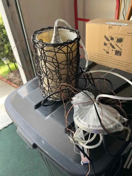 Photo of free Hanging light fixture (Meadowbrook subdivision) #1