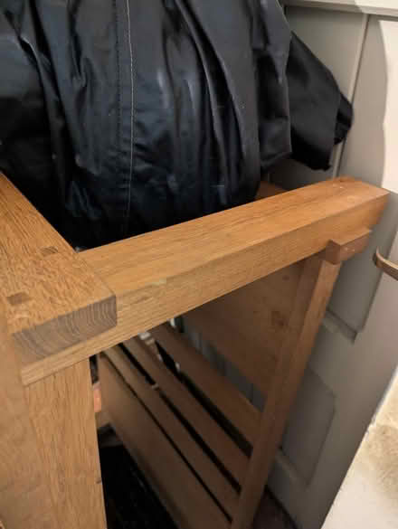 Photo of free Large oak coffee table (High Newton LA11) #3