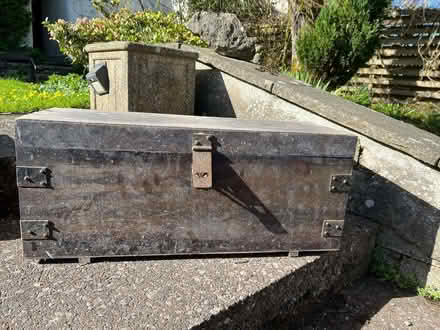 Photo of free Wooden toolbox (Helsington LA8) #1