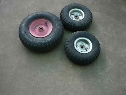 Photo of free Sack Truck Wheels (South Plympton) #1