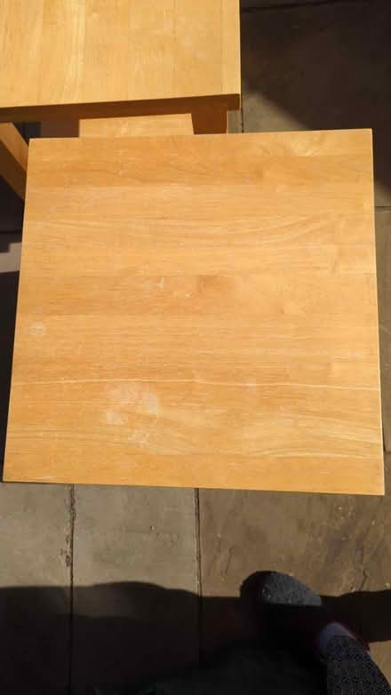Photo of free Solid pine side tables (Legbourne, Louth) #2
