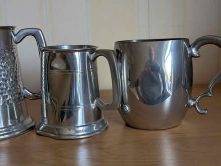 Photo of free 4 Pewter Tankards (Farnham GU9) #3