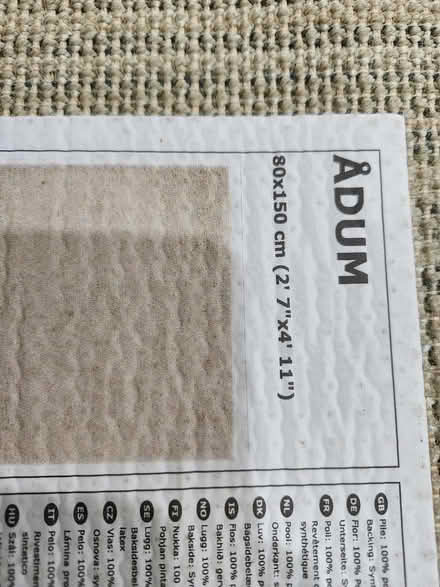 Photo of free 2x rugs tiny bit of cat urine (Mooney's bay) #2