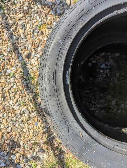 Photo of free 6 old winter tyres (Norbury sw16) #2