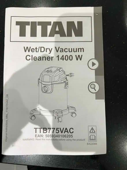 Photo of free Wet dry vacuum cleaner (Rugby, Brownsover CV21 1ua) #2