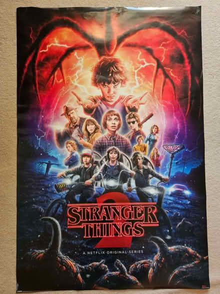 Photo of free Stranger Things Season 2 poster (Tring HP23) #1