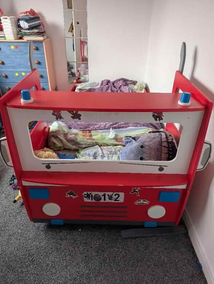 Photo of free Fire engine bed frame (Reddish SK5) #1