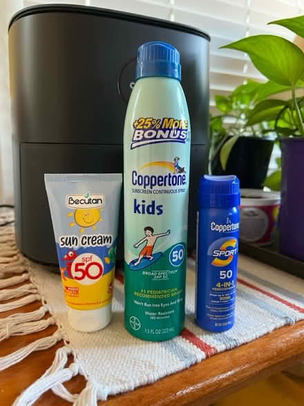Photo of free Sun screen - spray and cream (Downtown Martinez) #1