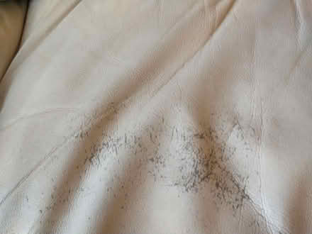 Photo of free Leather sofa (Downham market) #4