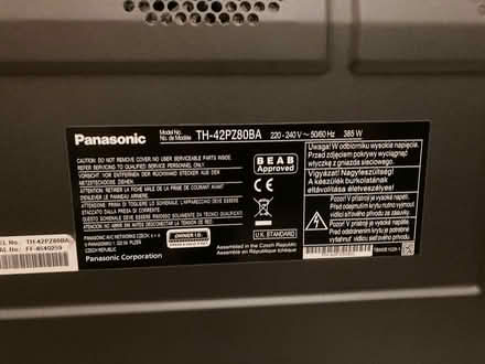 Photo of free 42” Panasonic TV (GL5) #3