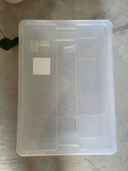Photo of free Plastic storage box/ under bed box (Islington North N4) #1