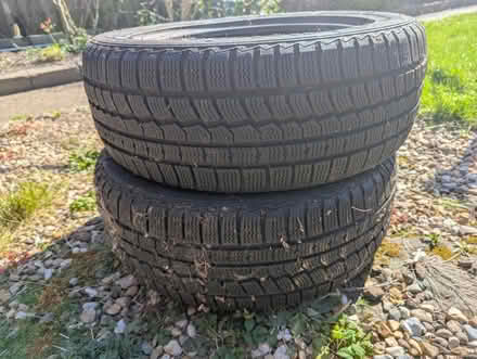 Photo of free 6 old winter tyres (Norbury sw16) #1