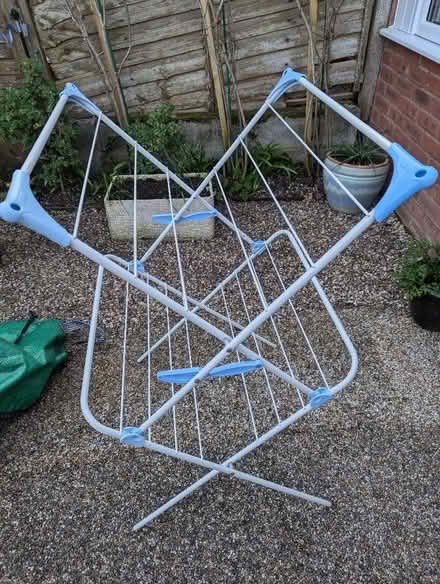 Photo of free 2 small clothes airers (Downes Head EX17) #2