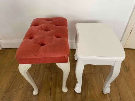 Photo of free 2 dressing table stools (Heswall) #2