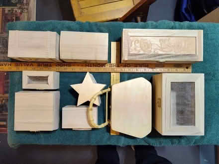 Photo of free Unfinished wood boxes (for crafts) (Saugus) #4