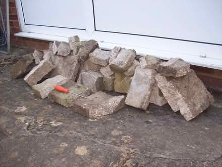 Photo of free Small quantity of rubble (Prestbury GL52) #1
