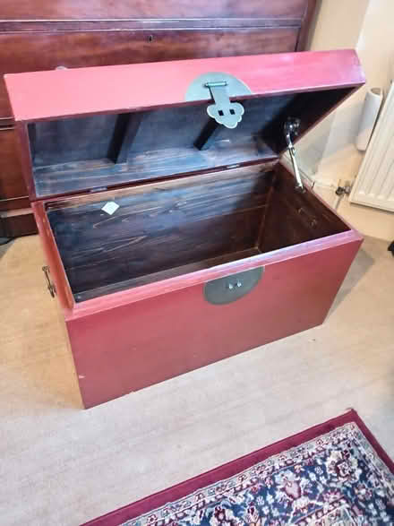 Photo of free Wooden trunk (Lewisham SE12) #1