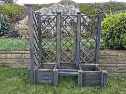Photo of free Garden planter/trellis seat (Whiteshill, Stroud) #1