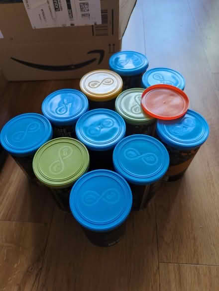 Photo of free 11 Cafe Direct Coffee Tins (Letchworth (SG6)) #1