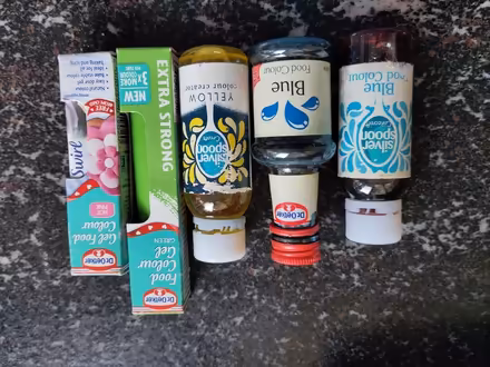 Photo of free Out-of-date food dyes (Claverton) #1
