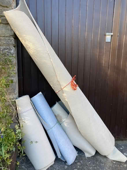 Photo of free Carpet and underlay pieces (Butleigh BA6) #1