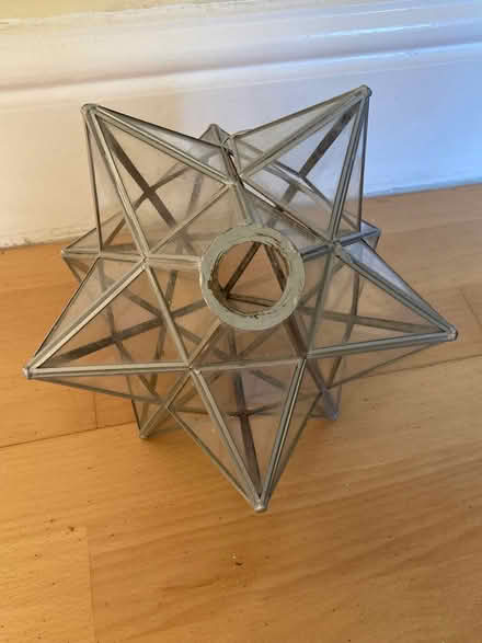 Photo of free Glass lamp shade (Clitheroe BB7) #1