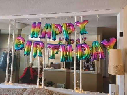 Photo of free Happy Birthday foil balloon (Scarborough Southwest) #1
